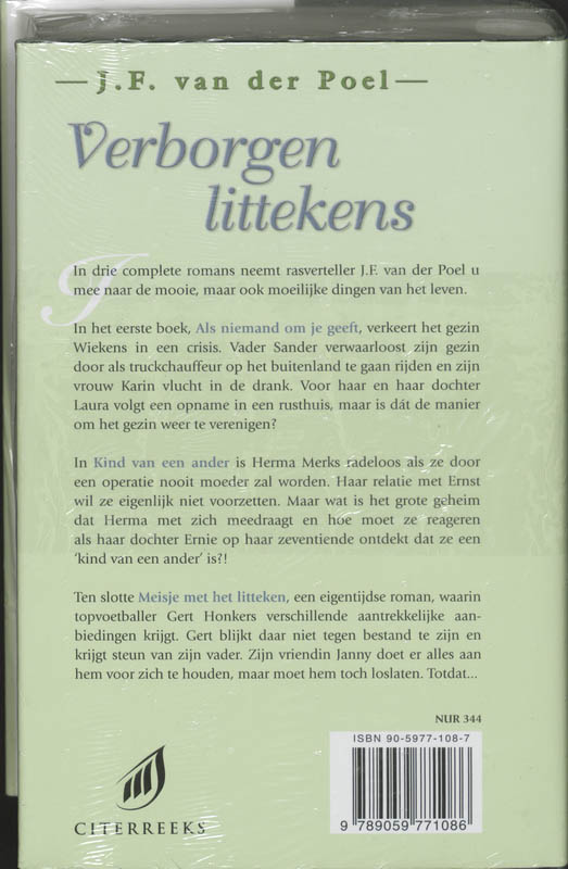 Verborgen littekens achterkant