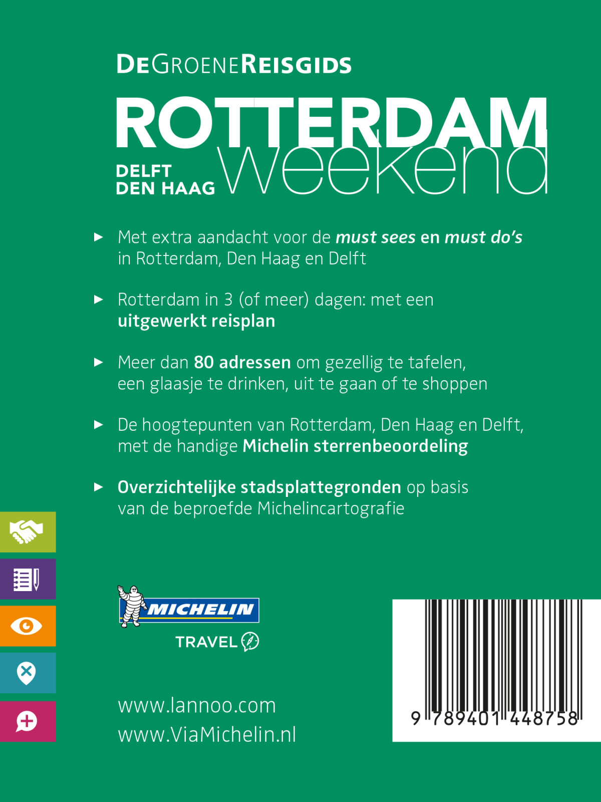 Rotterdam weekend / De Groene Reisgids Rotterdam weekend / De Groene Reisgids achterkant