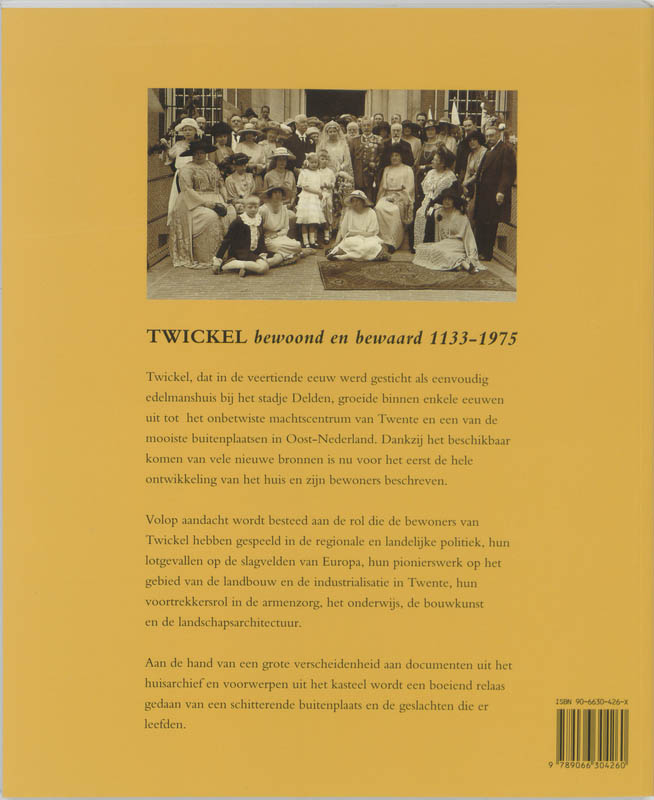 Twickel bewoond en bewaard Twickel Bewoond En Bewaard achterkant