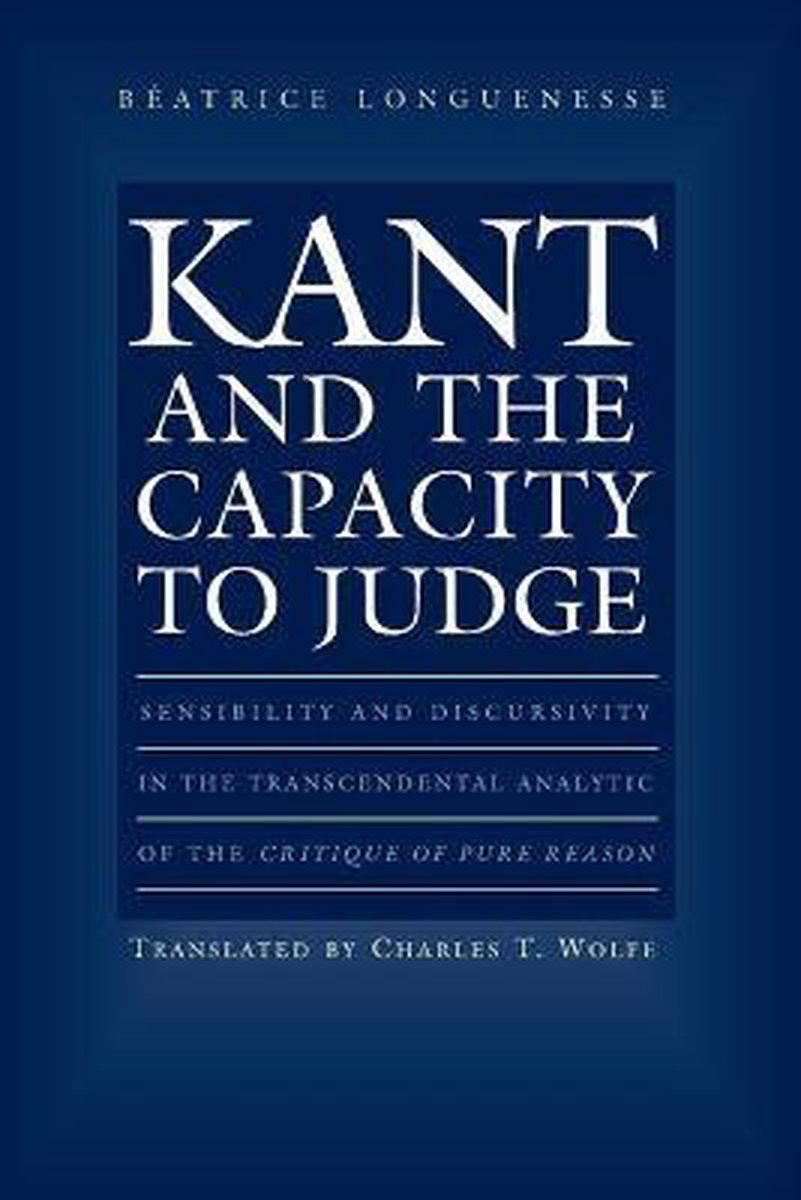Kant and the Capacity to Judge