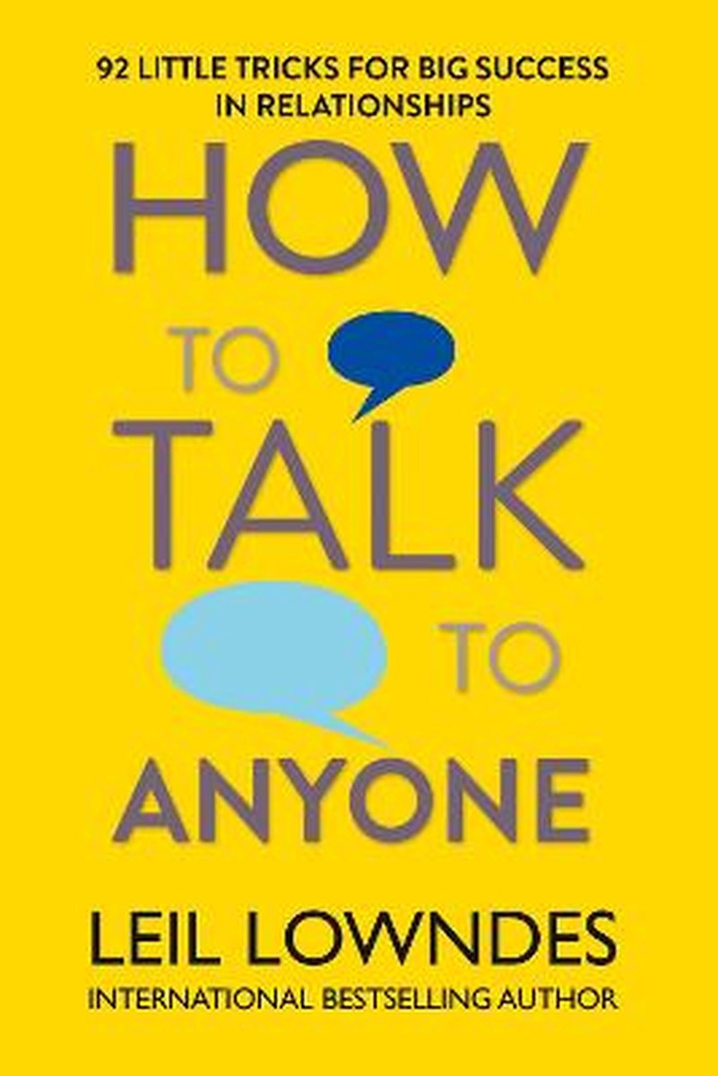 Leil Lowndes How To Talk To Anyone