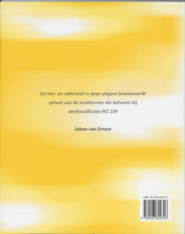 Dimensie 204 Individu en samenleving voor niveau 3/4 achterkant