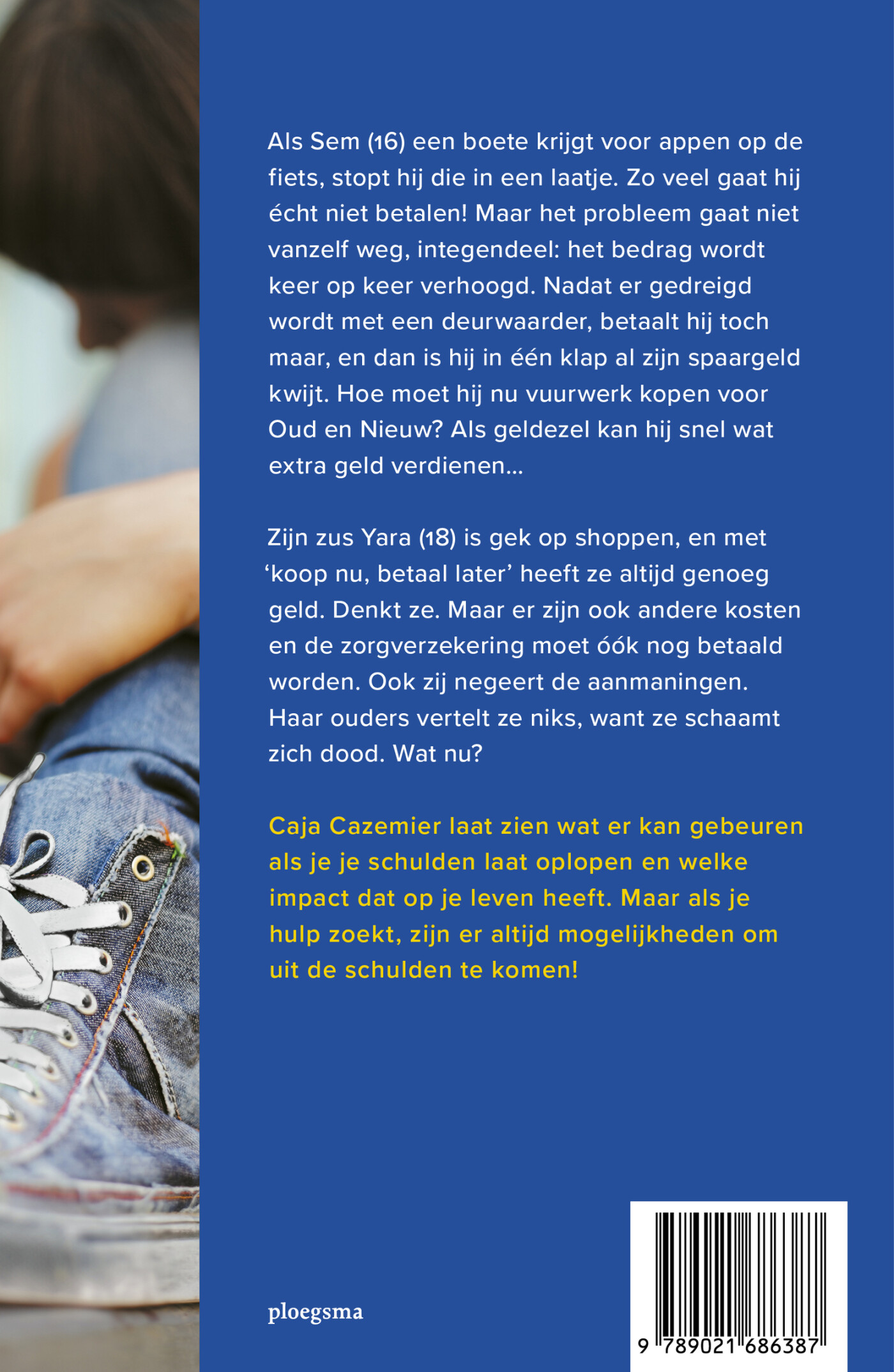 Geen saldo achterkant