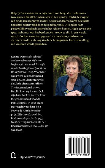 Het perpetuum mobile van de liefde achterkant