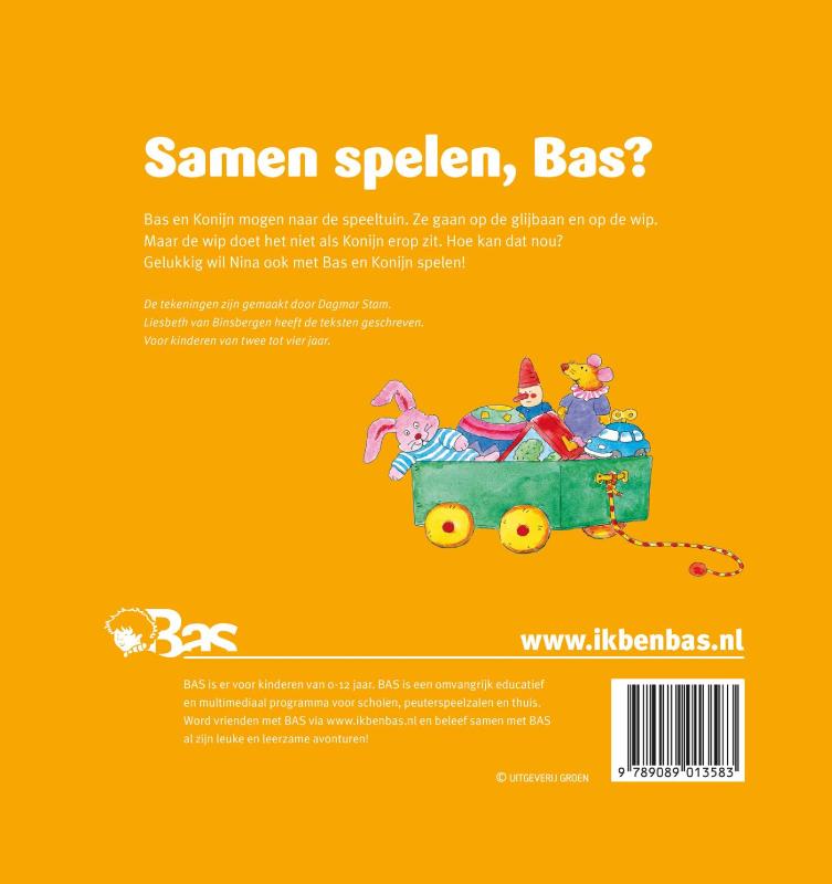 Samen spelen, Bas? / Bas achterkant