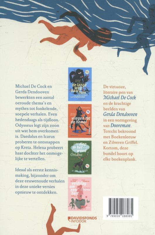 De val van de goden achterkant