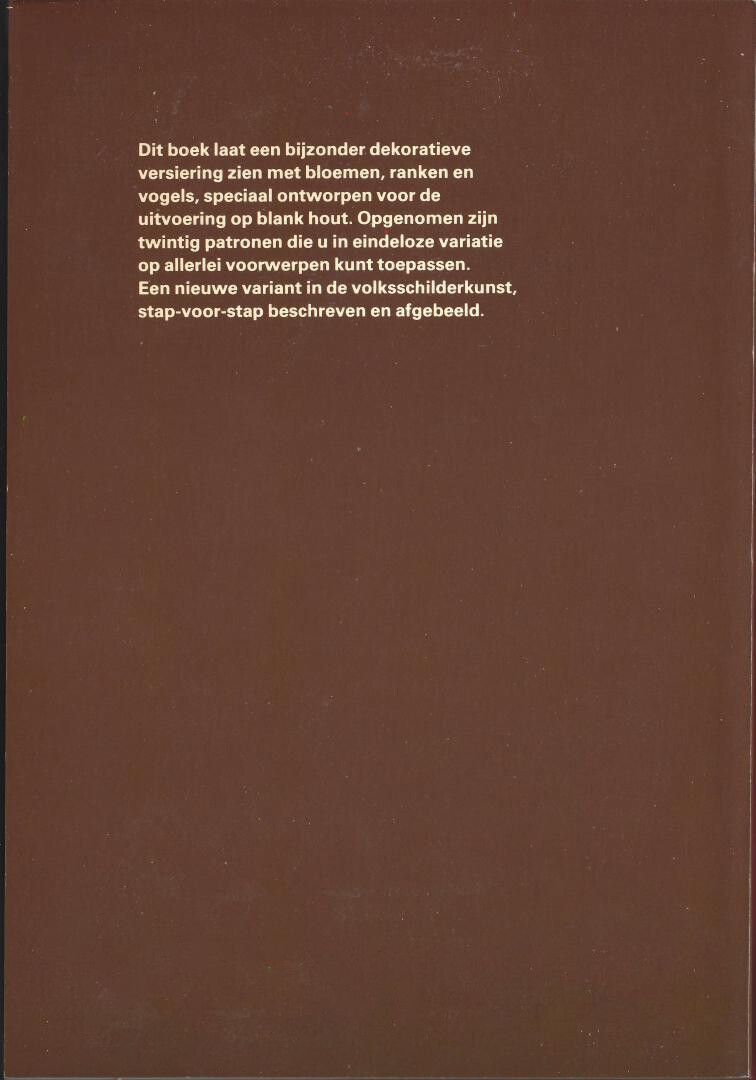 Veluws schilderen achterkant