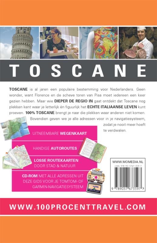 100% Toscane / 100% stedengidsen achterkant