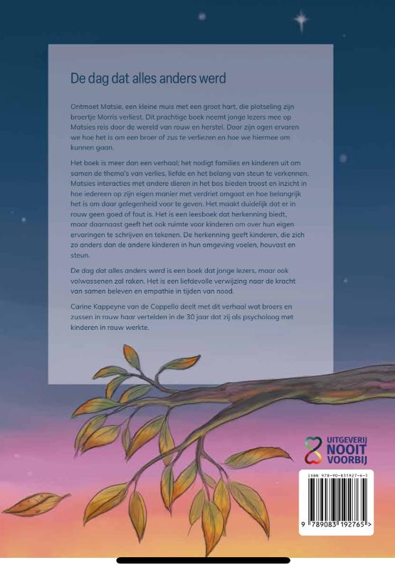 De dag dat alles anders werd achterkant
