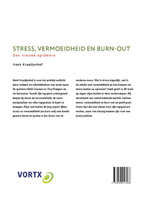 Stress, vermoeidheid en burn-out Stress, vermoeidheid en burn-out achterkant