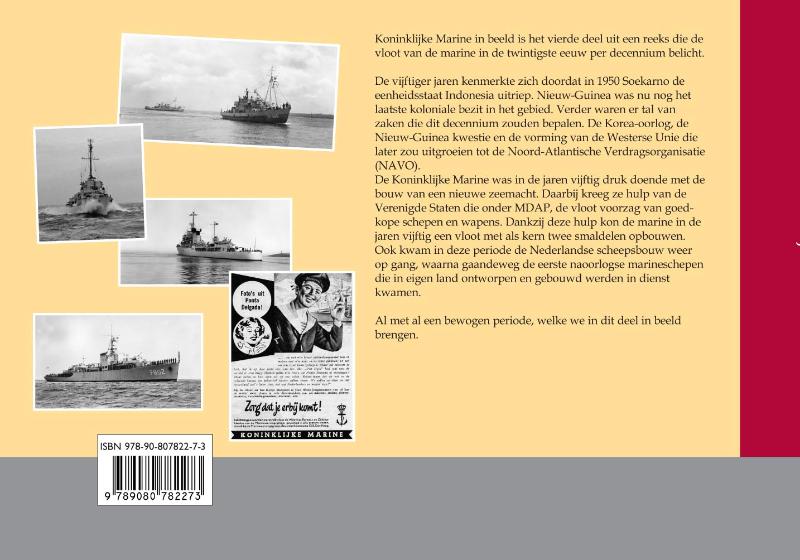 Koninklijke Marine in beeld 1950-1959 (I) achterkant