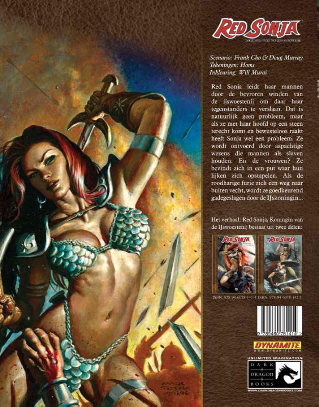 Red Sonja 1 achterkant