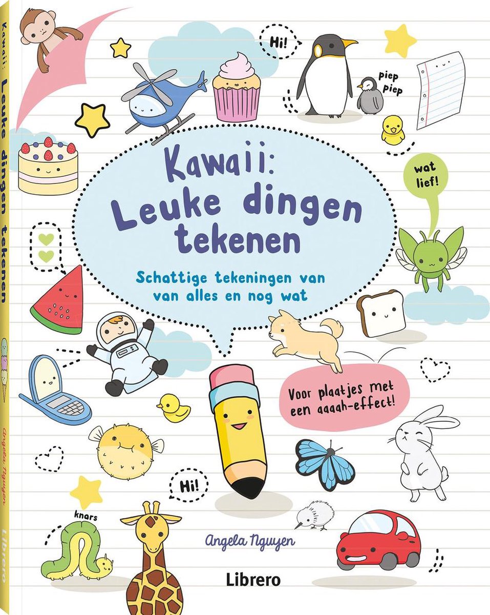 Kawaii: leuke dingen tekenen