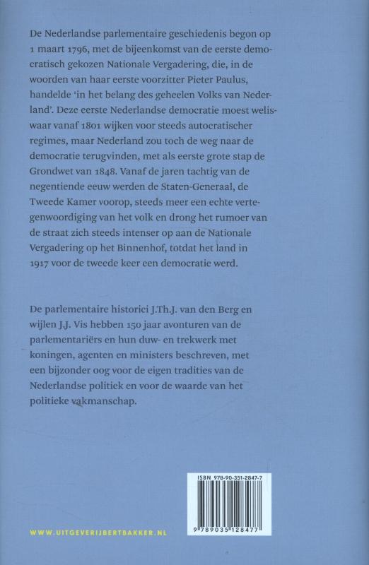 De eerste honderdvijftig jaar achterkant