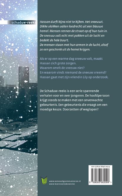 Schaduw-reeks 11 - De sneeuw van Mars achterkant