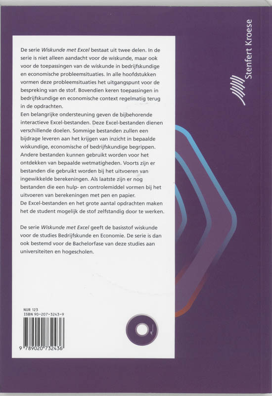 Wiskunde met Excel deel 2 achterkant