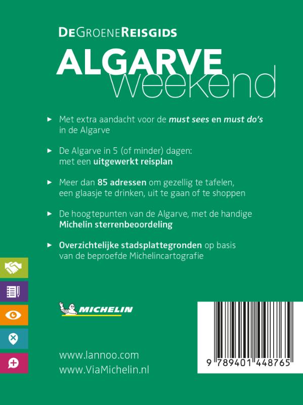 Algarve weekend / De Groene Reisgids achterkant