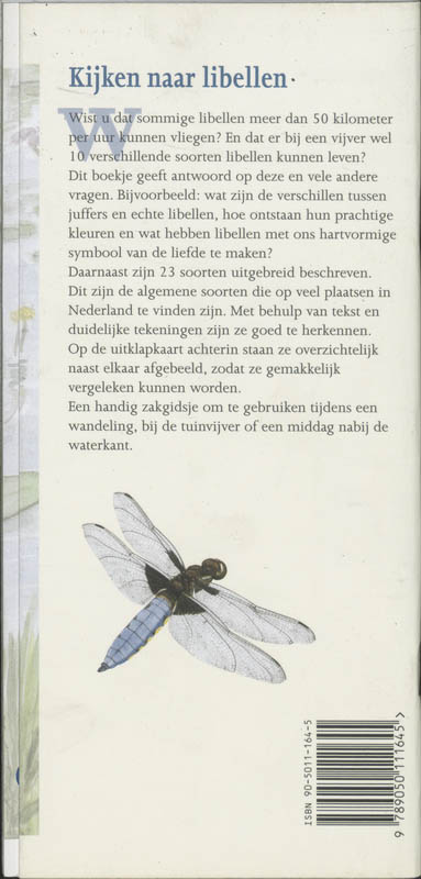 Libellen in beeld / In beeld / 9 achterkant