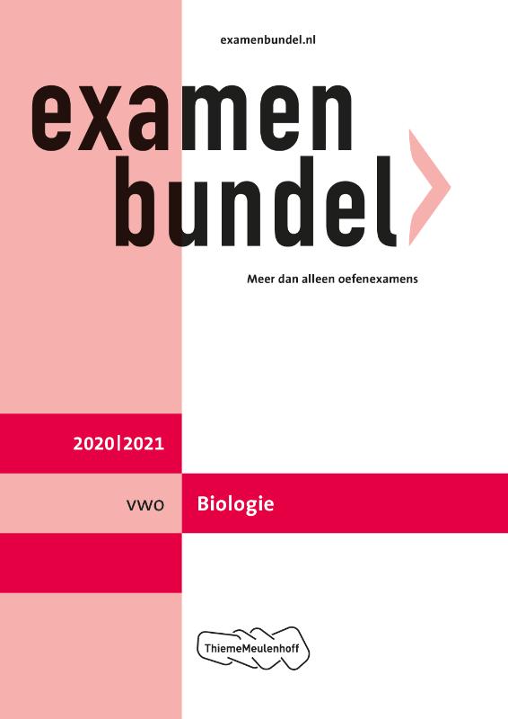 Examenbundel vwo Biologie 2020/2021