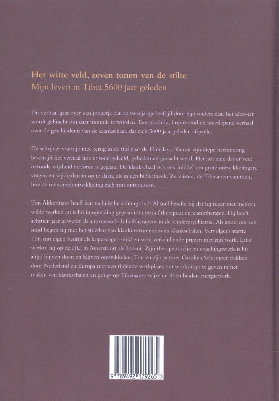 Het witte veld Het witte veld achterkant