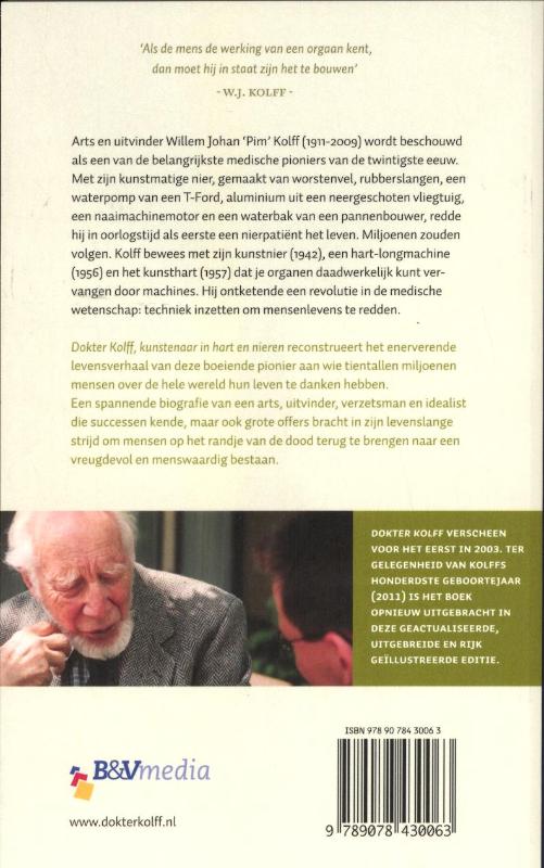 Dokter Kolff achterkant