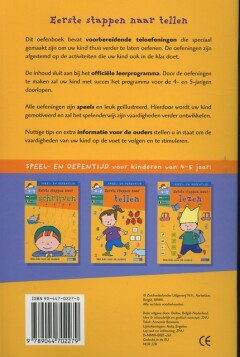 Speel- en oefentijd 22. Eerste stappen naar tellen (4-5 j.) achterkant