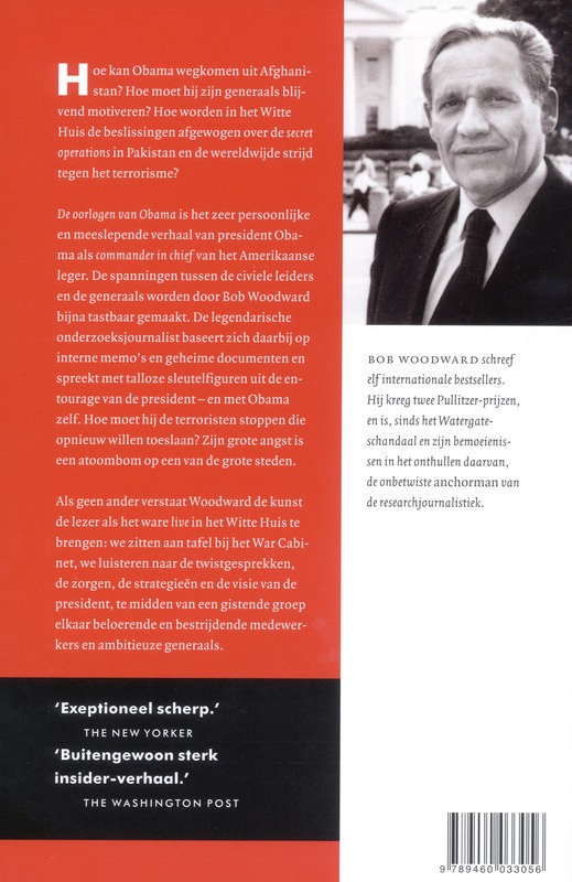 De oorlogen van Obama De oorlogen van Obama achterkant