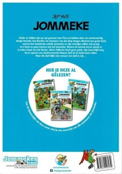 Pampa en de blauwe duif / Jommeke / 291 achterkant