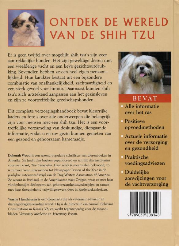 De Shih Tzu achterkant