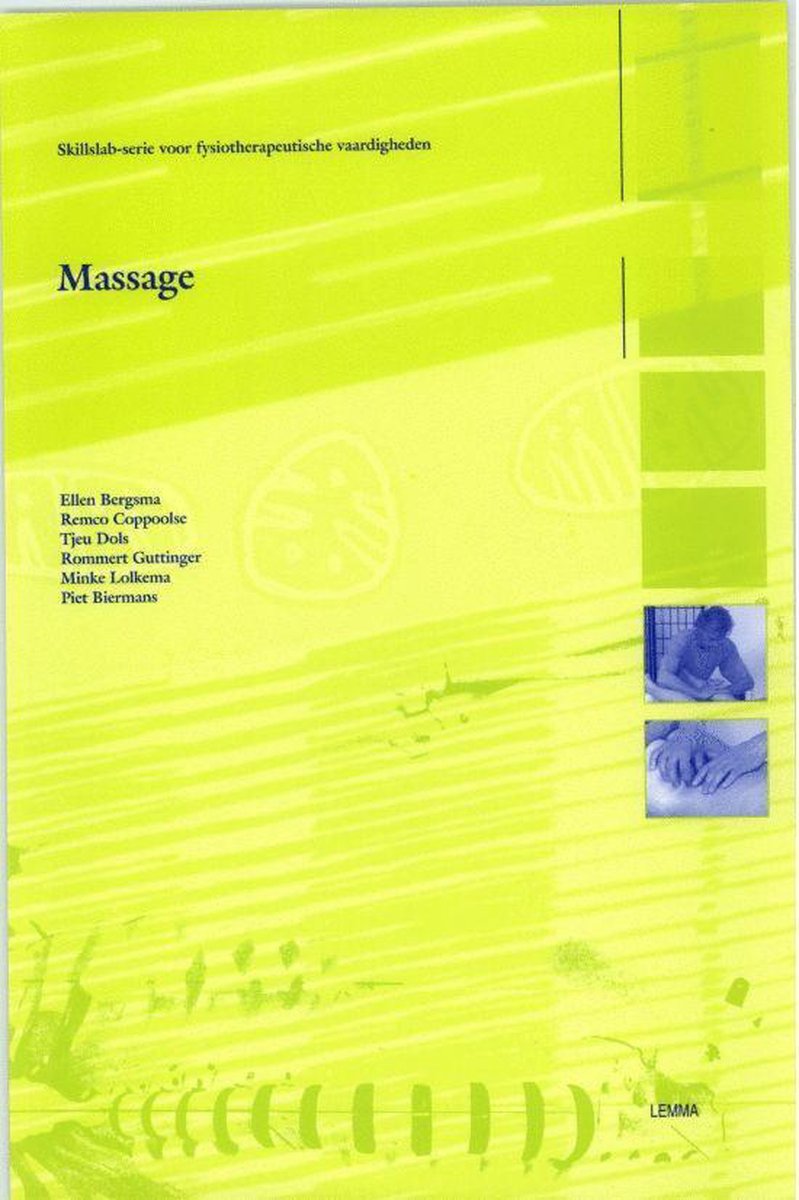 Massage / Werkcahier / Skillslabserie voor fysiotherapeutische vaardigheden