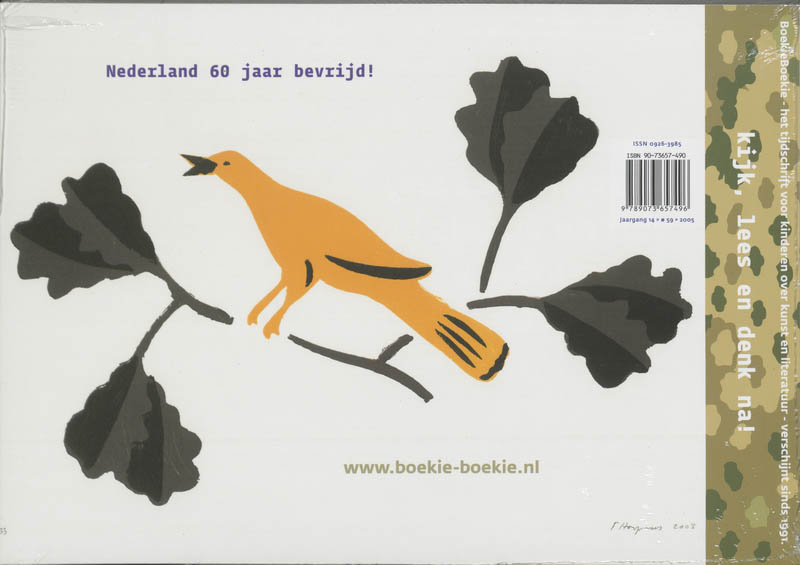 BoekieBoekie / Zwarte confetti / BoekieBoekie / 59 achterkant