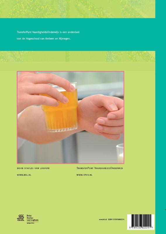 Werkcahier kwalificatieniveau 3 / Voeding / Skillslab-serie voor verpleegkundige beroepsvaardigheden achterkant
