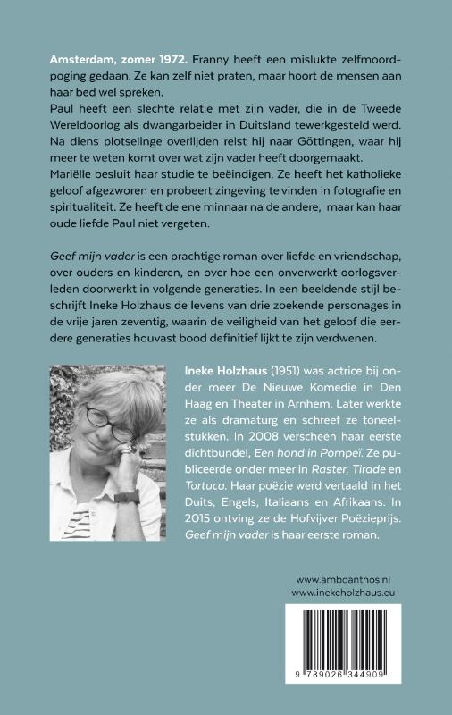 Geef mijn vader achterkant