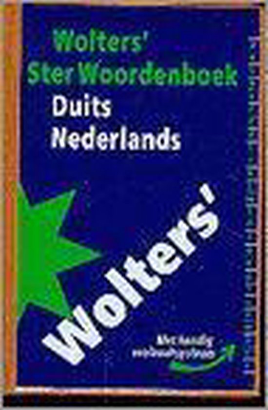 WOLTERS'STER WDB DUITS-NEDERLANDS