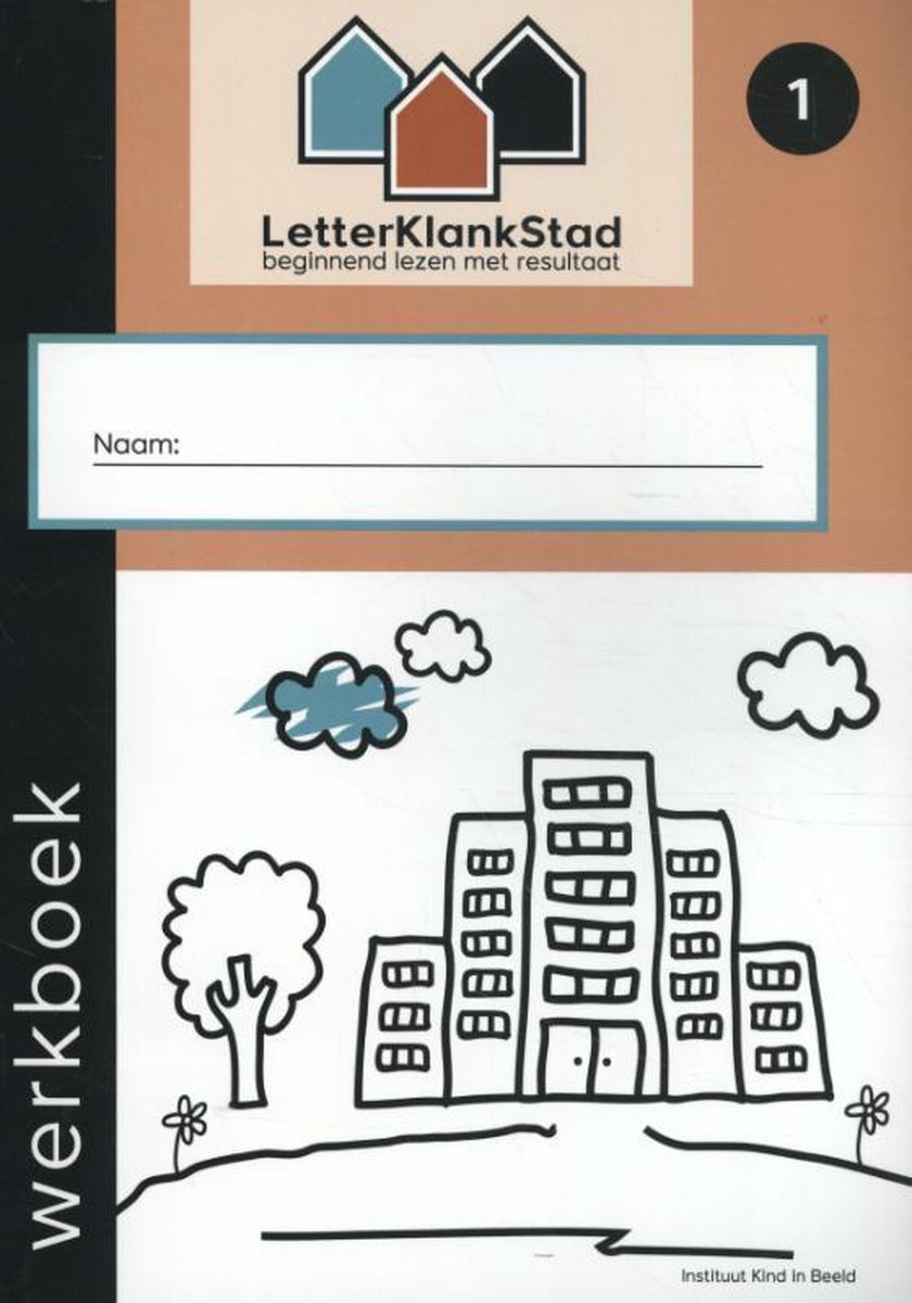 LetterKlankStad  - LetterKlankStad 1 beginnend lezen met resultaat Werkboek