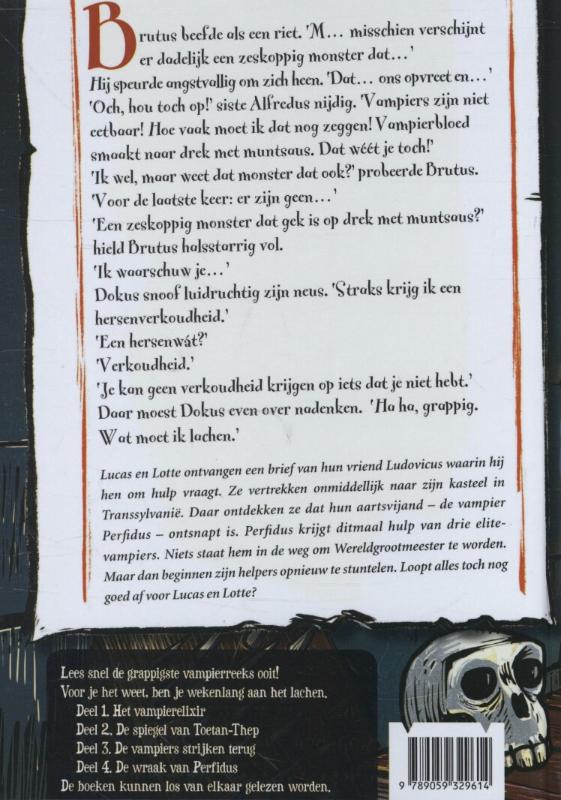 De wraak van Perfidus / Vampierzootje De wraak van Perfidus / Vampierzootje achterkant