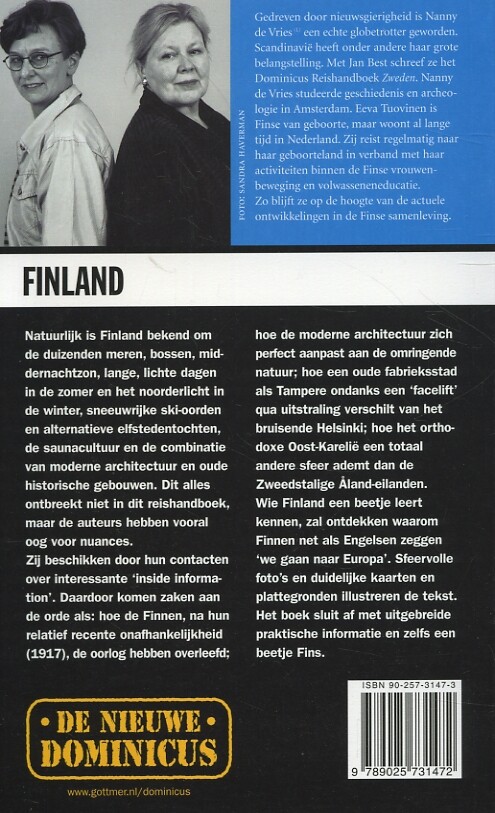 Finland / Dominicus reeks achterkant