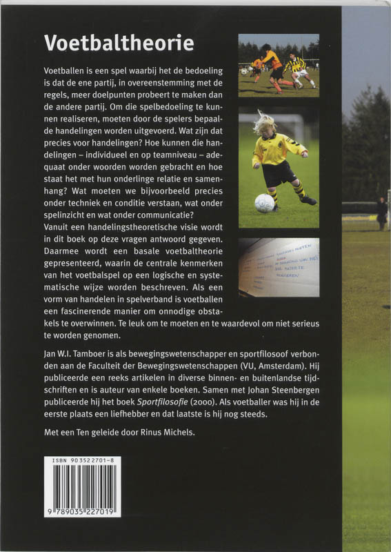 Voetbaltheorie achterkant