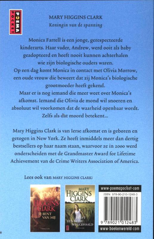 De geheime erfenis achterkant