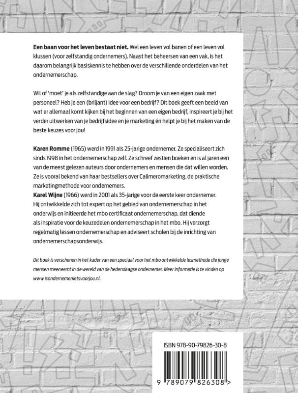 Is een eigen bedrijf iets voor jou? Editie 2021-2022 achterkant