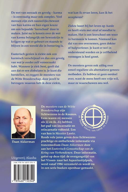 Ziekte, karma en de weg naar genezing Ziekte, karma en de weg naar genezing achterkant