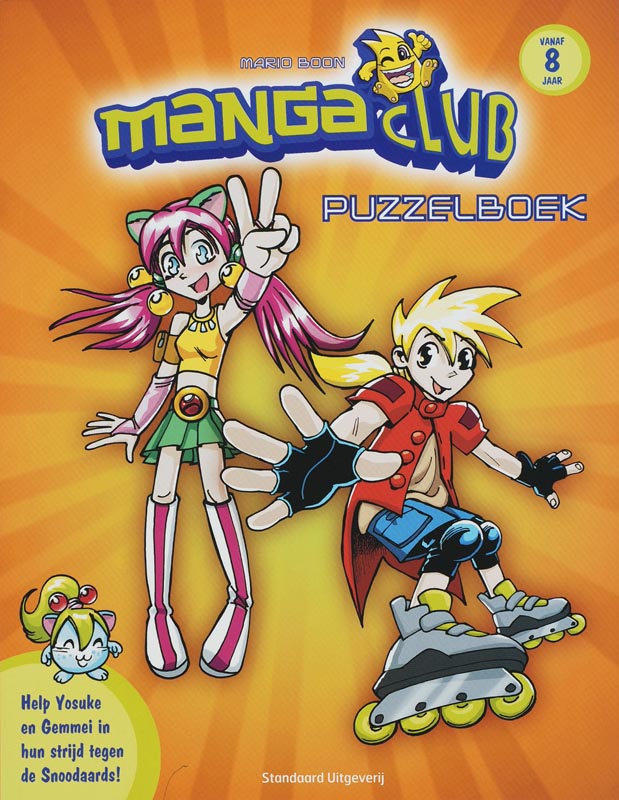 Manga club puzzelboek