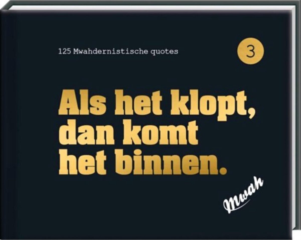 Mwah Cadeauboek Als Het Klop thumbnail