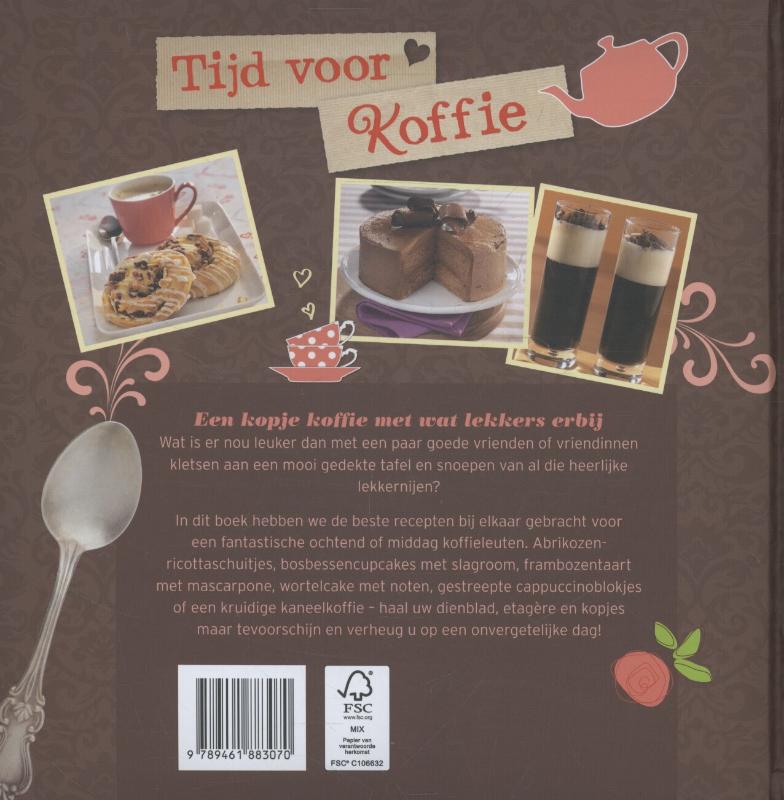 Tijd voor koffie achterkant