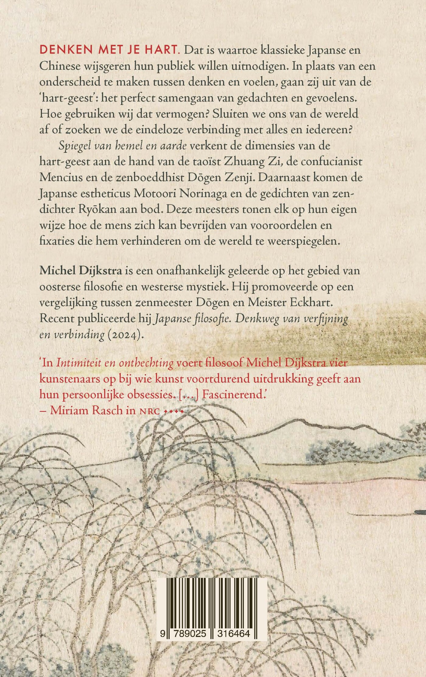 Spiegel van hemel en aarde achterkant