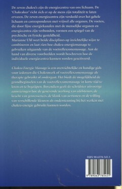 Chakra energie massage achterkant
