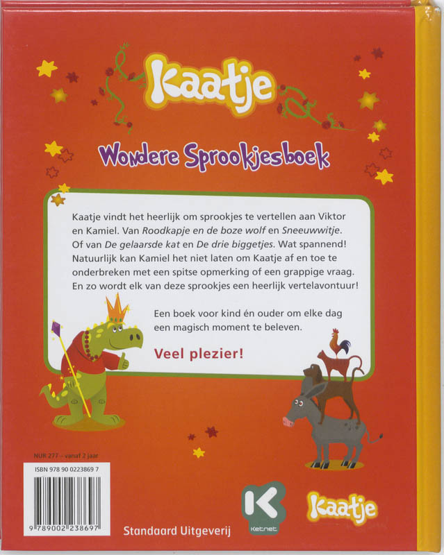 Wondere sprookjesboek achterkant