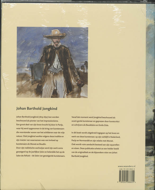 Johan Barthold Jongkind Ned achterkant