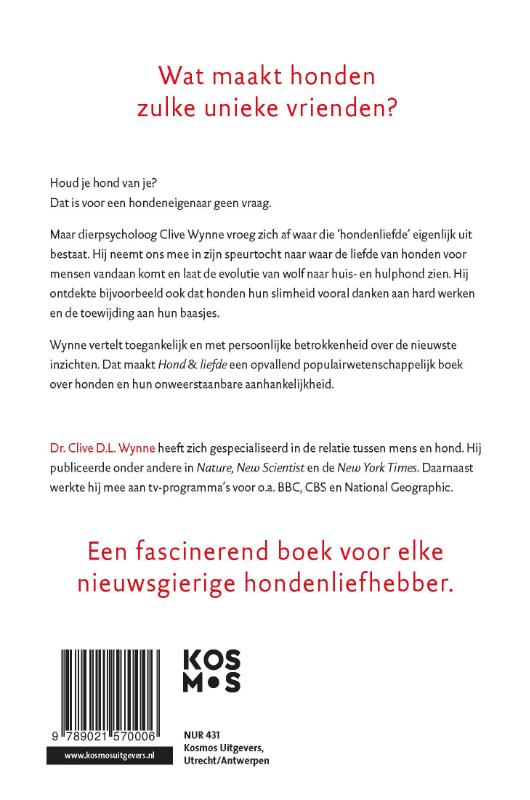 Hond & liefde Hond & liefde achterkant