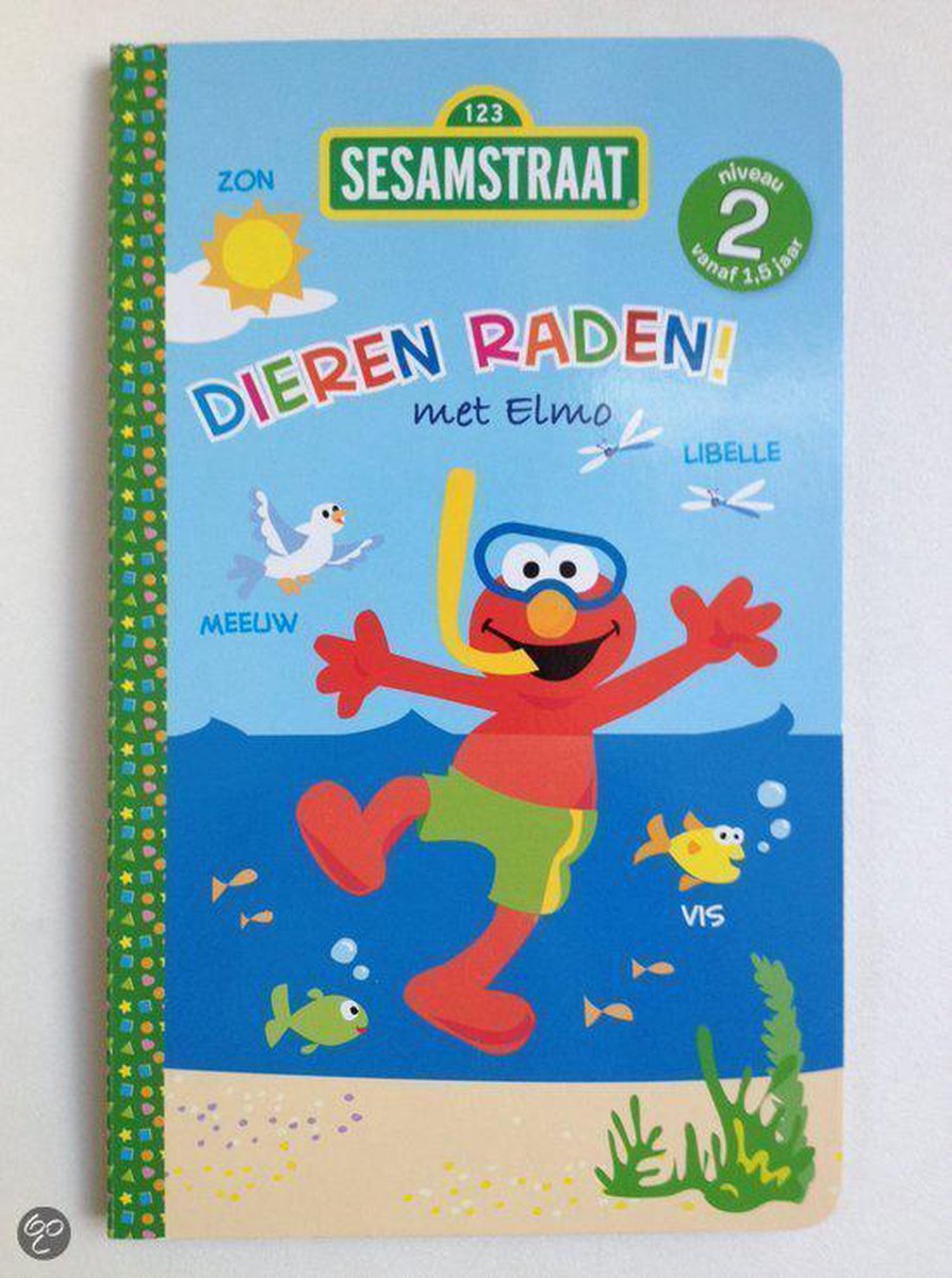 Sesamstraat. Dieren raden! Met Elmo